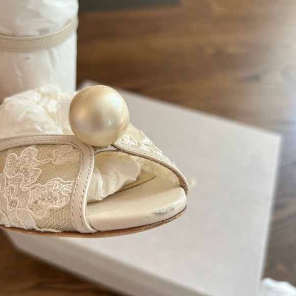Jimmy Choo Sacora 85 Bridal Collection size 6.5 - Picture 11 of 13